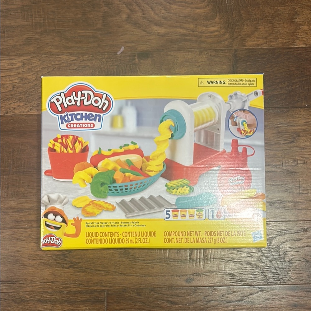 Play-doh Kitchen Creation Spiral Fries Playset